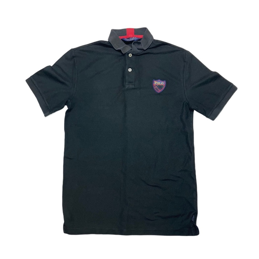 Vintage Ralph Lauren  Polo Golf pro fit rare plaid pocketed polo shirt